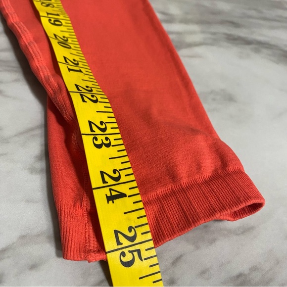 FP Movement By Free People High Waisted Seamless Leggings Coral XS/S GUC - Picture 12 of 13